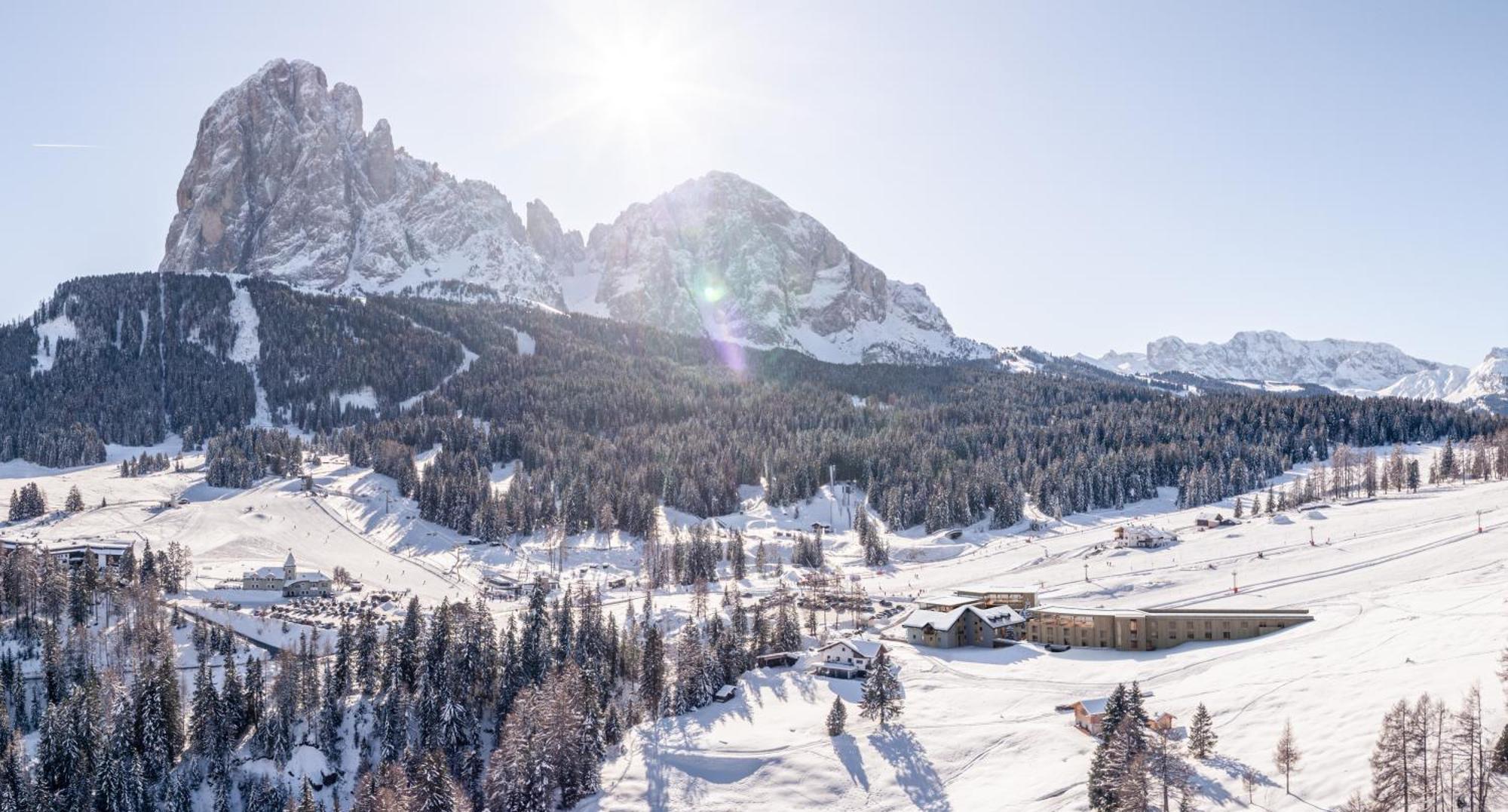 辛迪瓦夫斯酒店 Santa Cristina Val Gardena 外观 照片