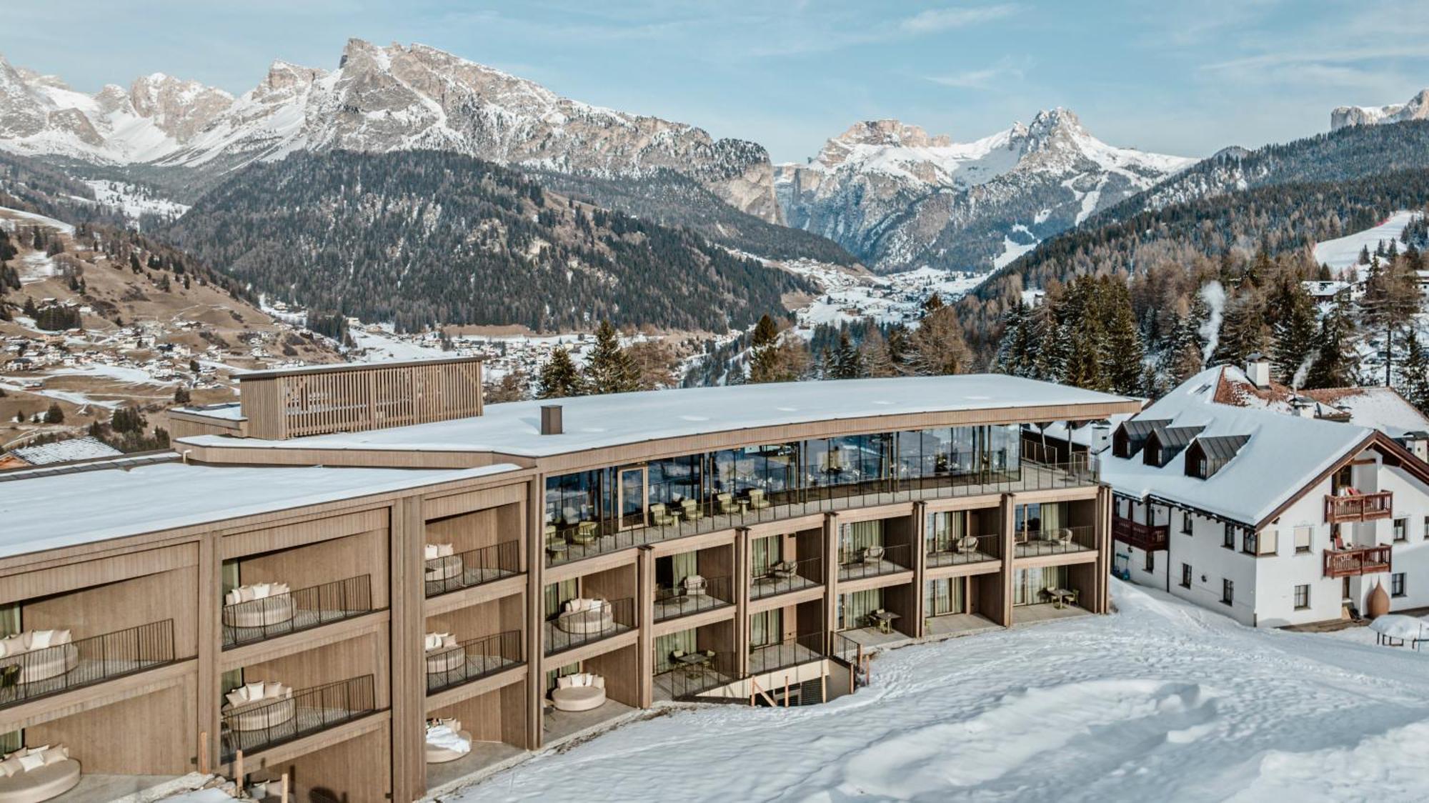 辛迪瓦夫斯酒店 Santa Cristina Val Gardena 外观 照片