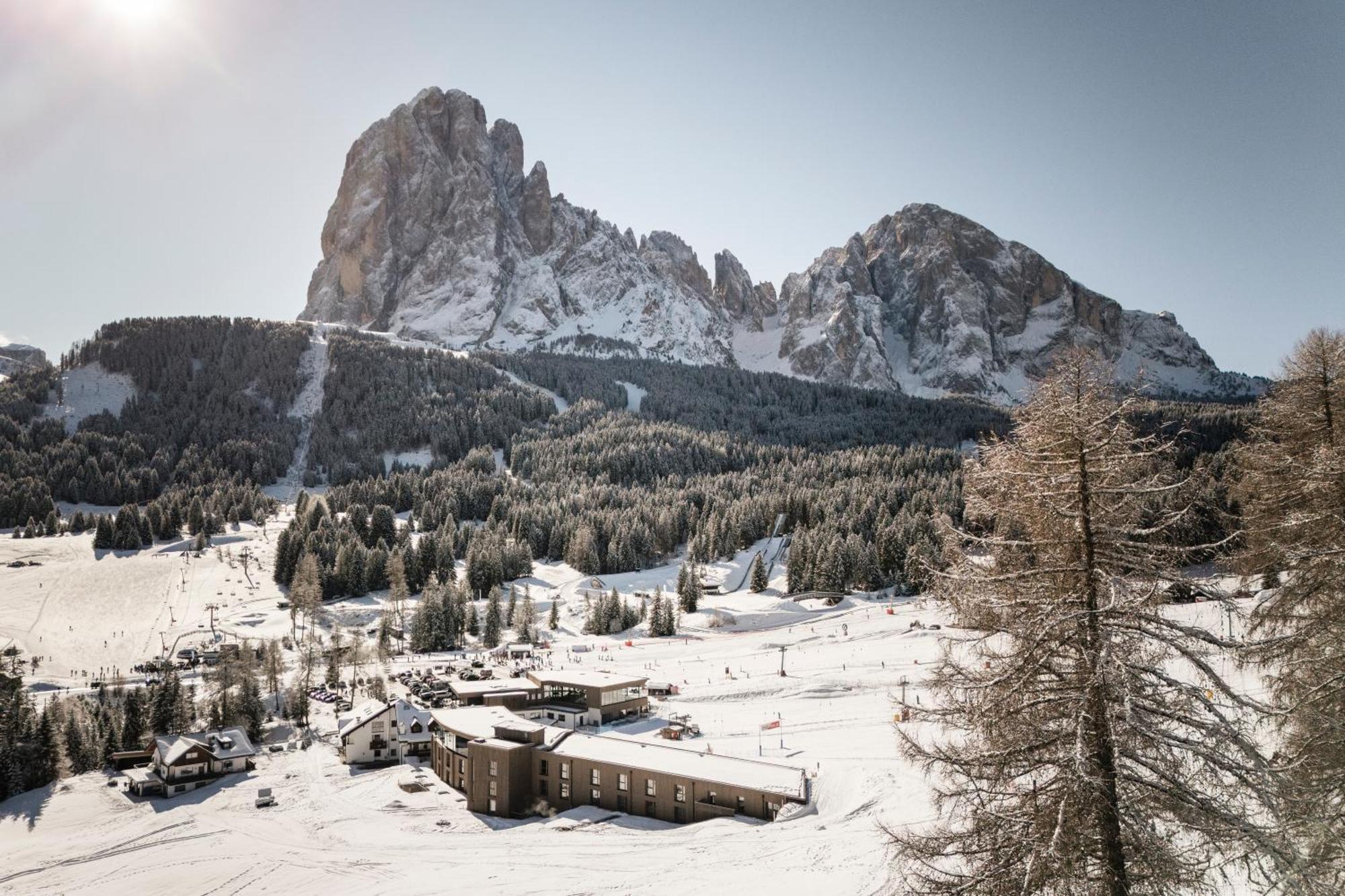 辛迪瓦夫斯酒店 Santa Cristina Val Gardena 外观 照片